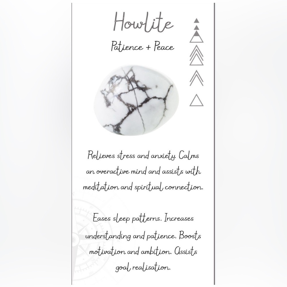 Howlite Adjustable Bracelet - Picture 4 of 4